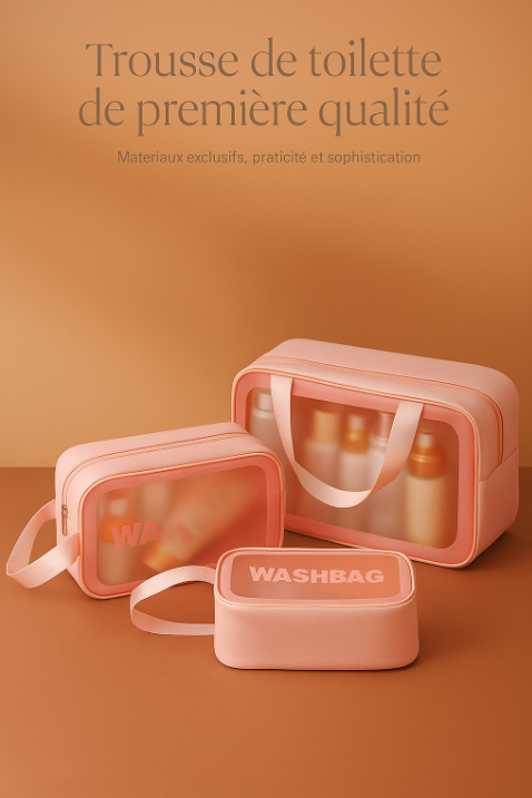 WashBag - Trousse de toilette de première qualité