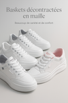 Baskets décontractées en maille