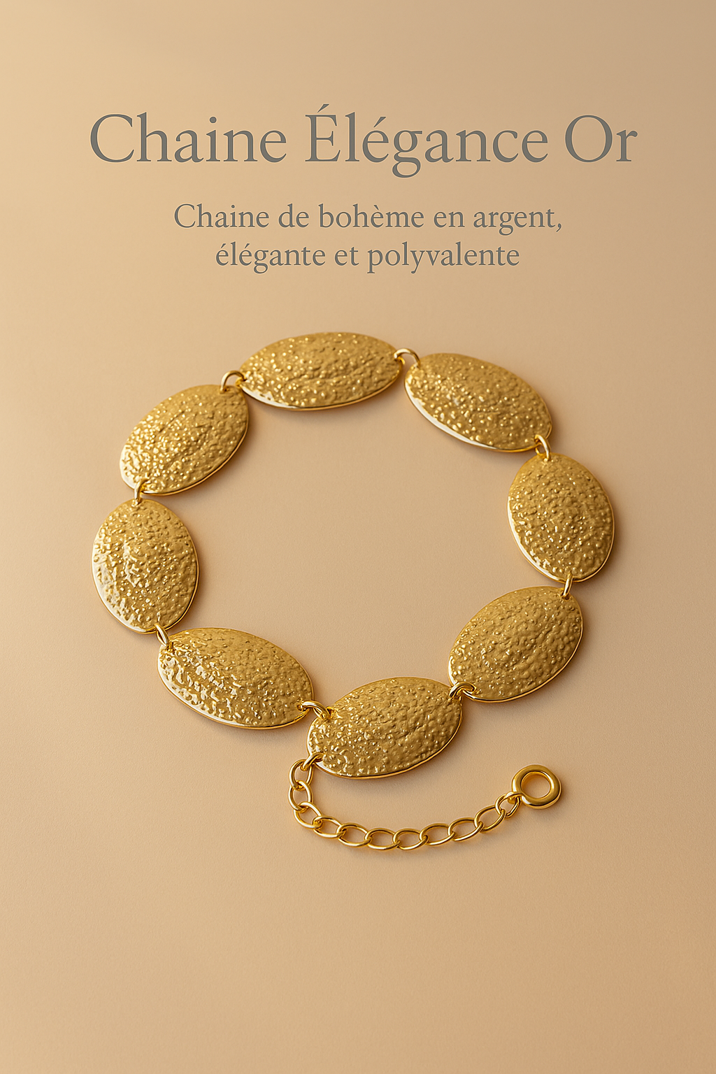 Chaîne Élégance Argentée