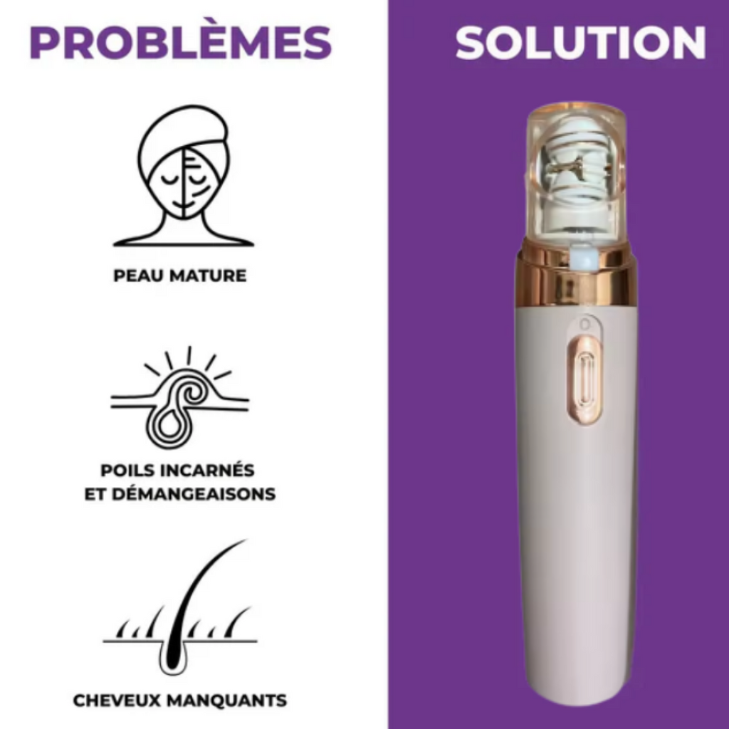 Épilateur facial, épilateur féminin sans douleur