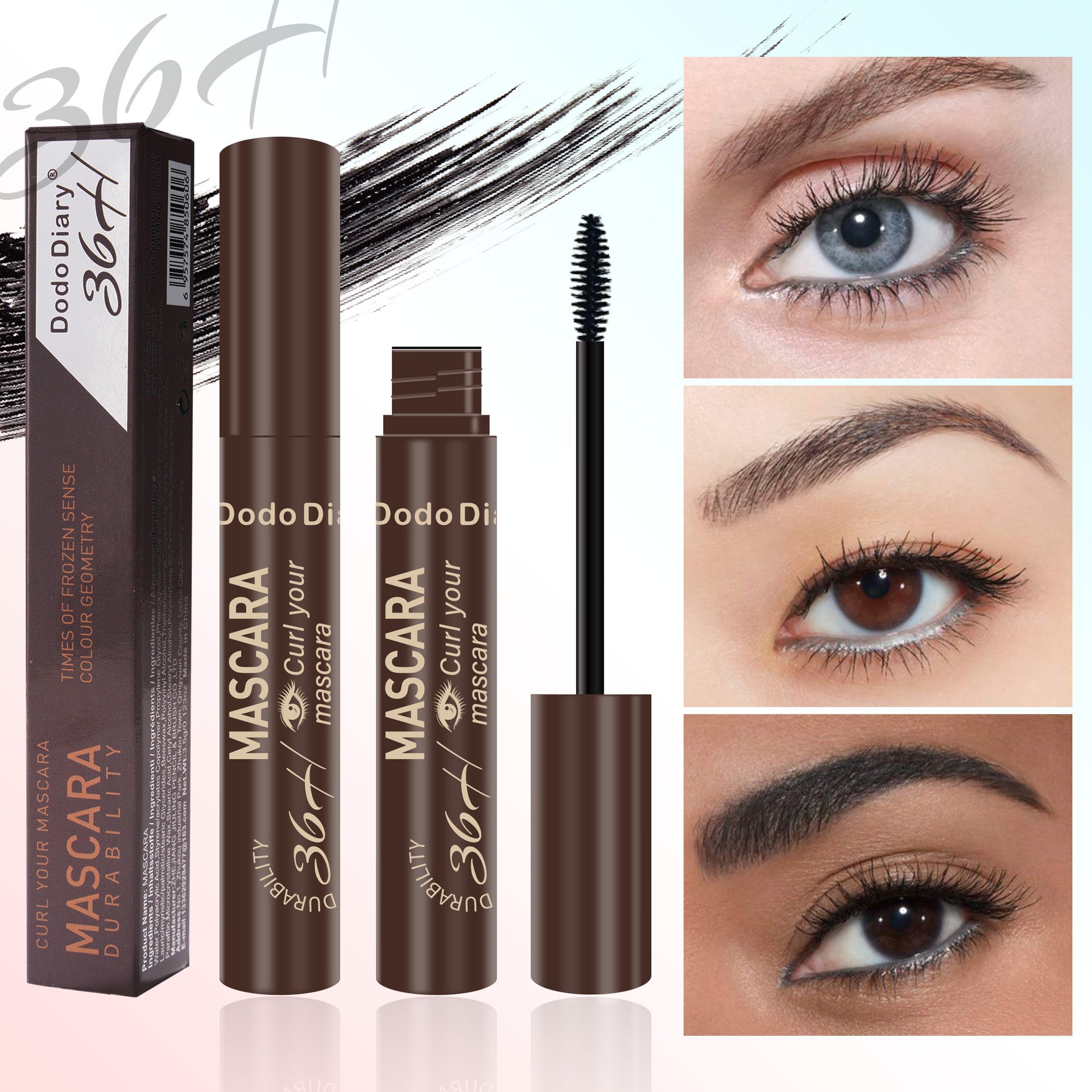 Mascara noir premium – Volume maximal et courbure définie