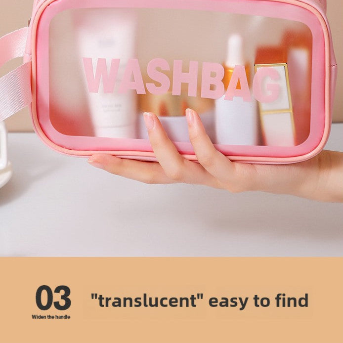 Trousse de toilette imperméable Premium – Kit 3 pièces