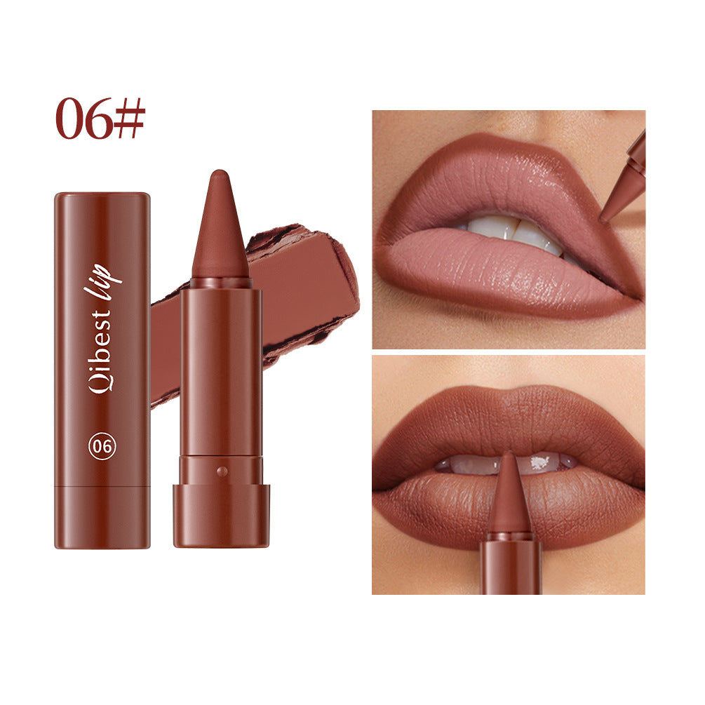 KIT Rouge à lèvres mat rétractable waterproof – Couleur intense et longue tenue