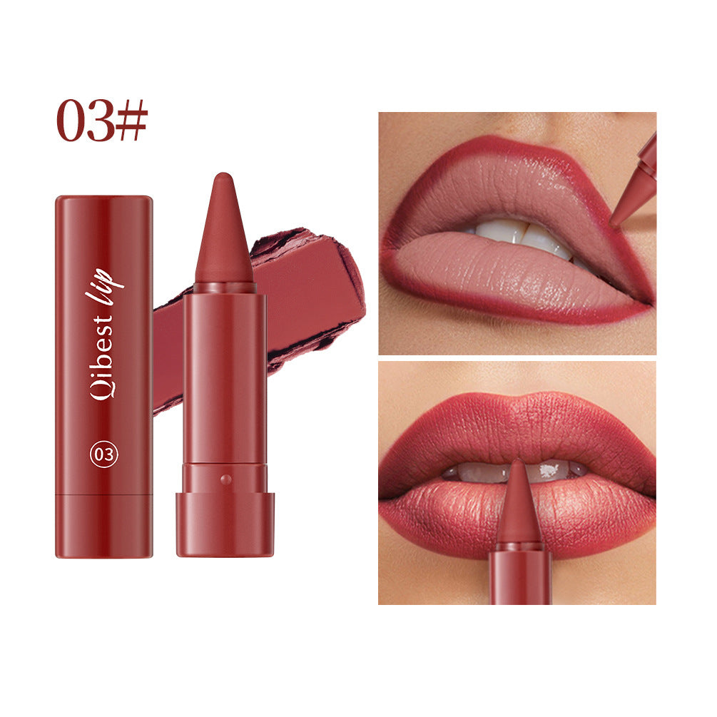 KIT Rouge à lèvres mat rétractable waterproof – Couleur intense et longue tenue