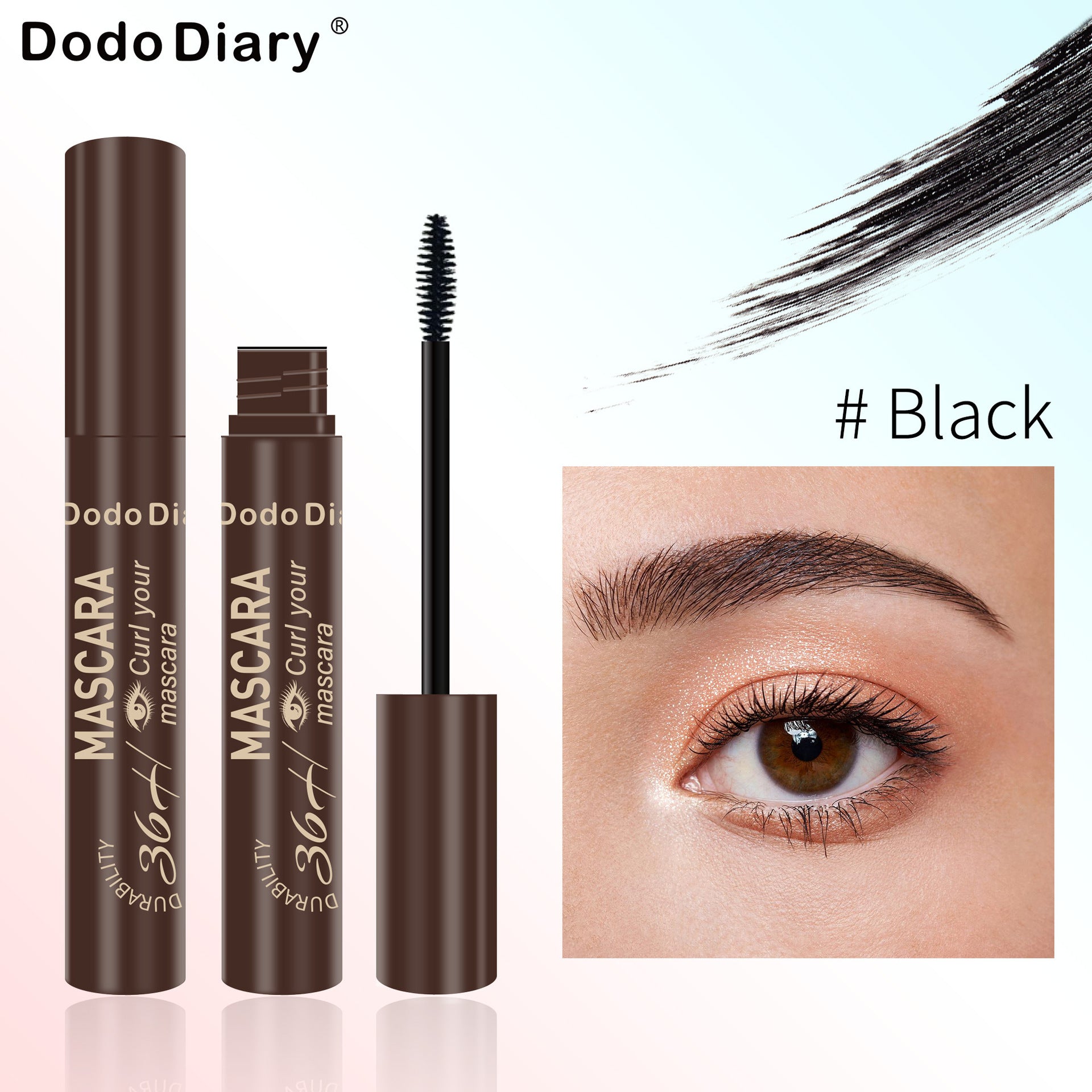 Mascara noir premium – Volume maximal et courbure définie
