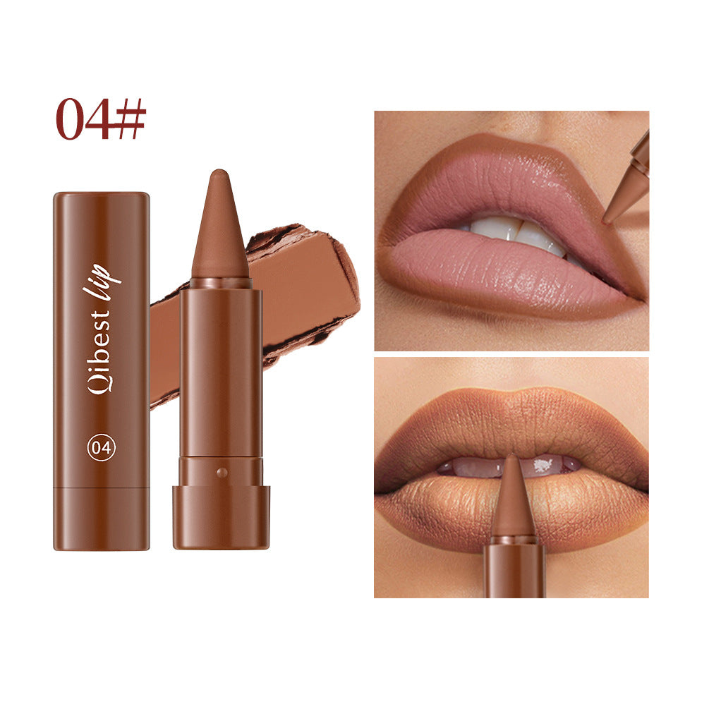 KIT Rouge à lèvres mat rétractable waterproof – Couleur intense et longue tenue