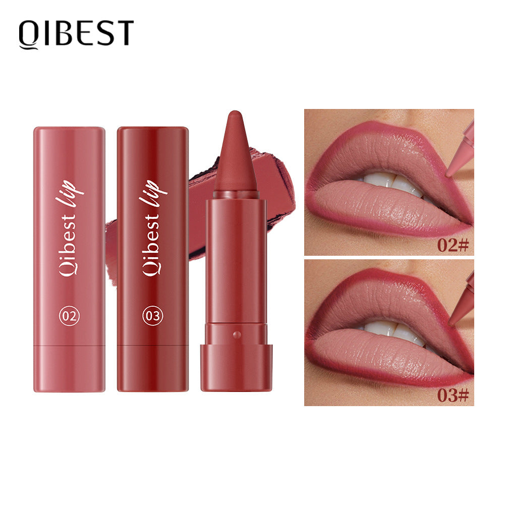 KIT Rouge à lèvres mat rétractable waterproof – Couleur intense et longue tenue