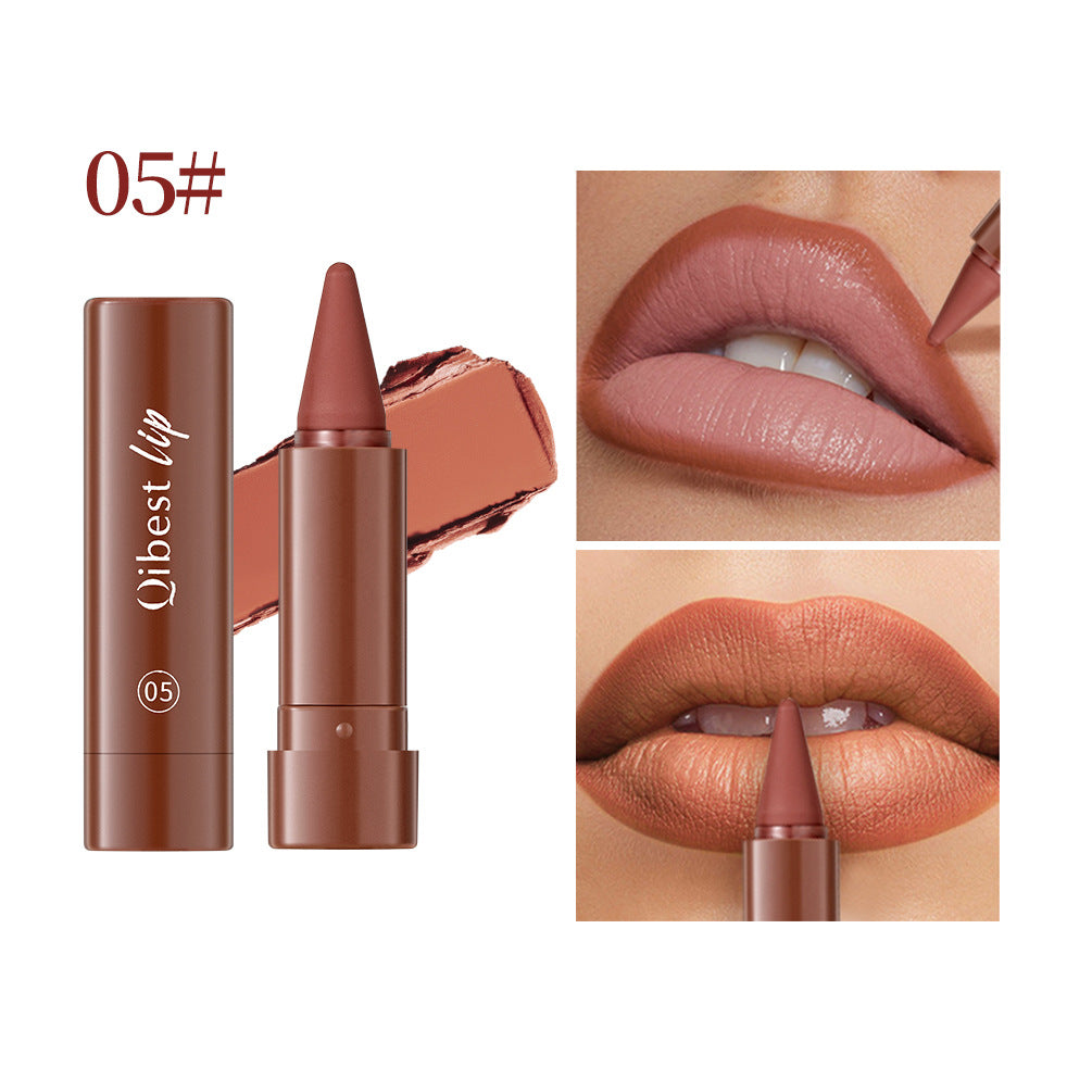 KIT Rouge à lèvres mat rétractable waterproof – Couleur intense et longue tenue