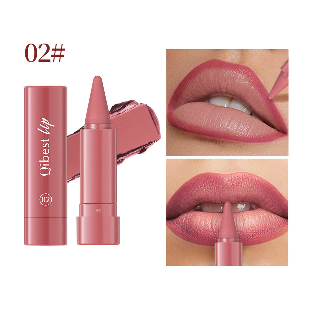 KIT Rouge à lèvres mat rétractable waterproof – Couleur intense et longue tenue