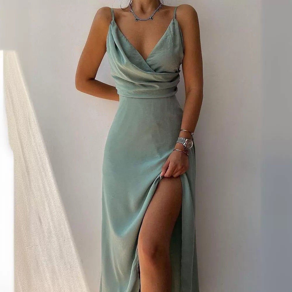 Robe élégante avec fente
