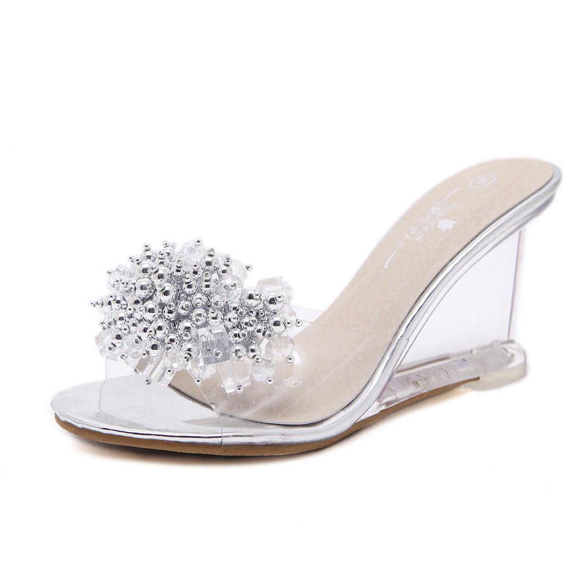 Sandales en cristal pour femmes